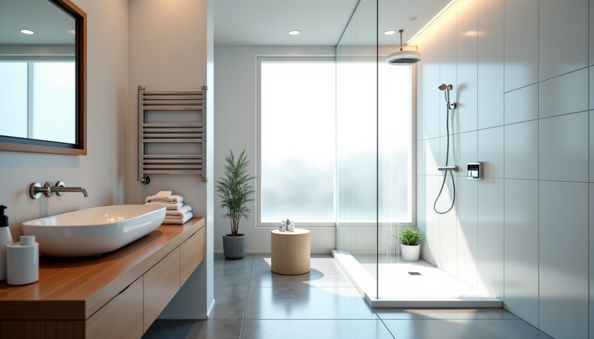 Radiateur soufflant mural : configurations de salle de bain qui en profitent vraiment